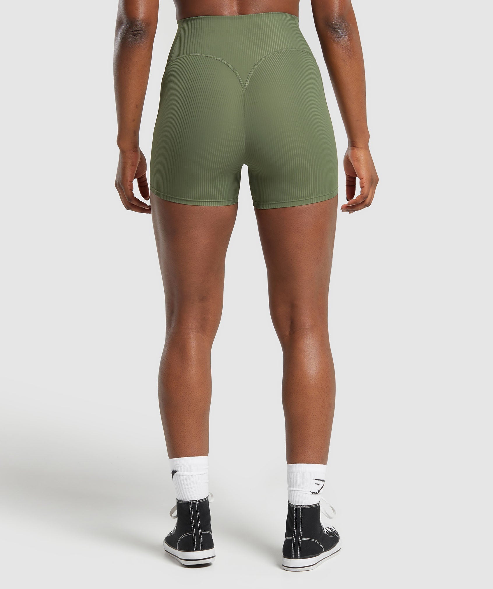 Ribbed Shorts Core Olive