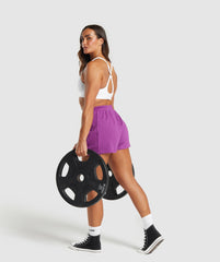 Legacy Cotton Shorts Era Purple