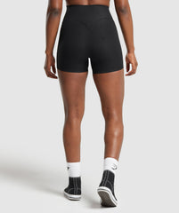 Ribbed Shorts Black