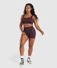 Adapt Fleck Seamless Shorts Depth Purple/ Steel Purple