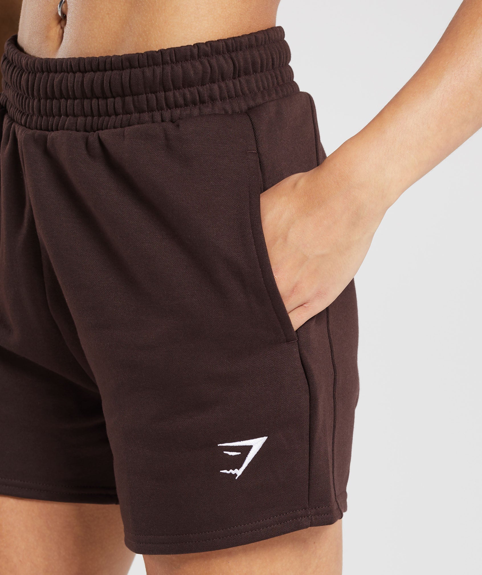 Training Fleece Shorts Heritage Brown
