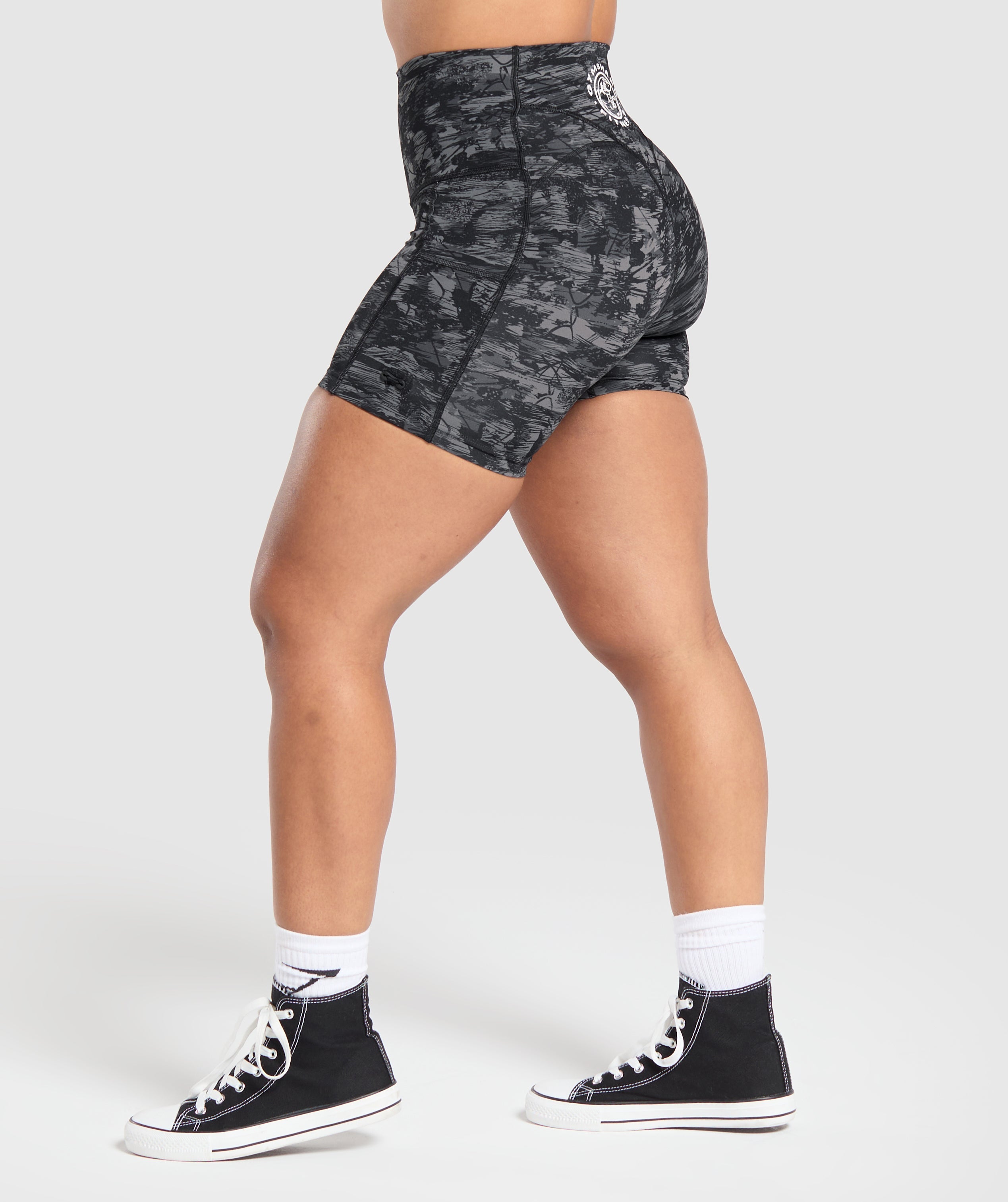 Legacy Logo Tight Shorts Black