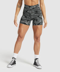 Legacy Printed Shorts Pitch Grey