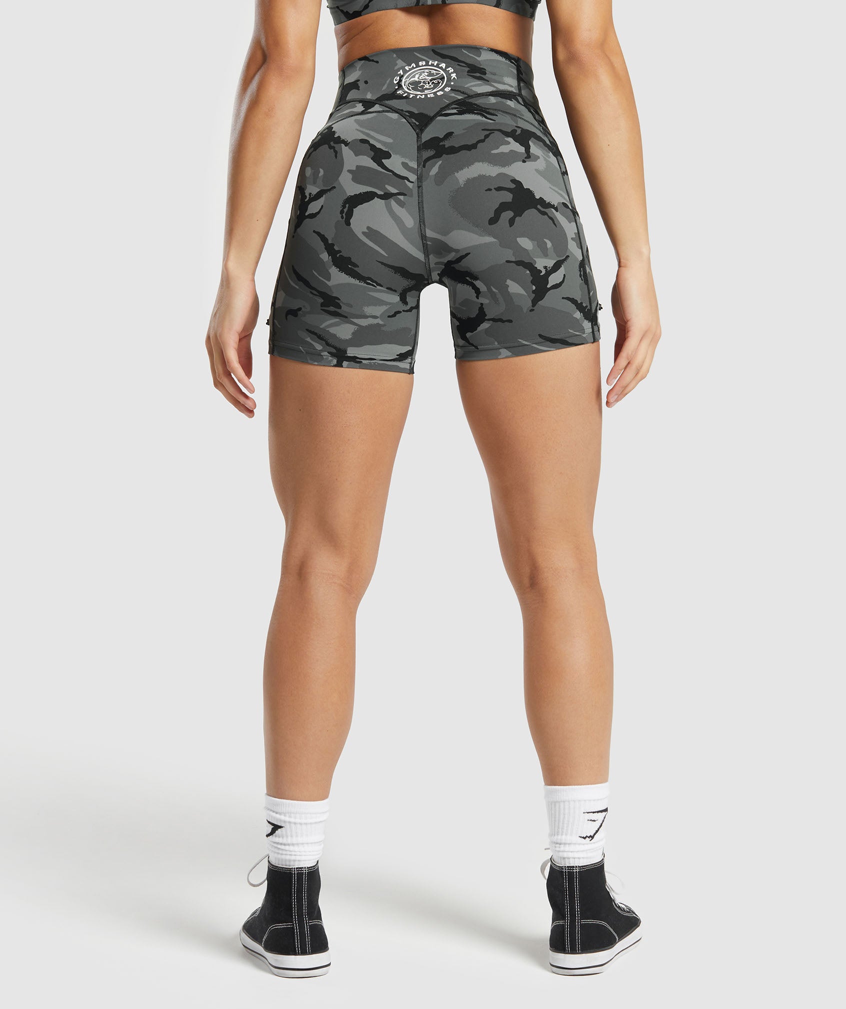 Legacy Printed Shorts Pitch Grey