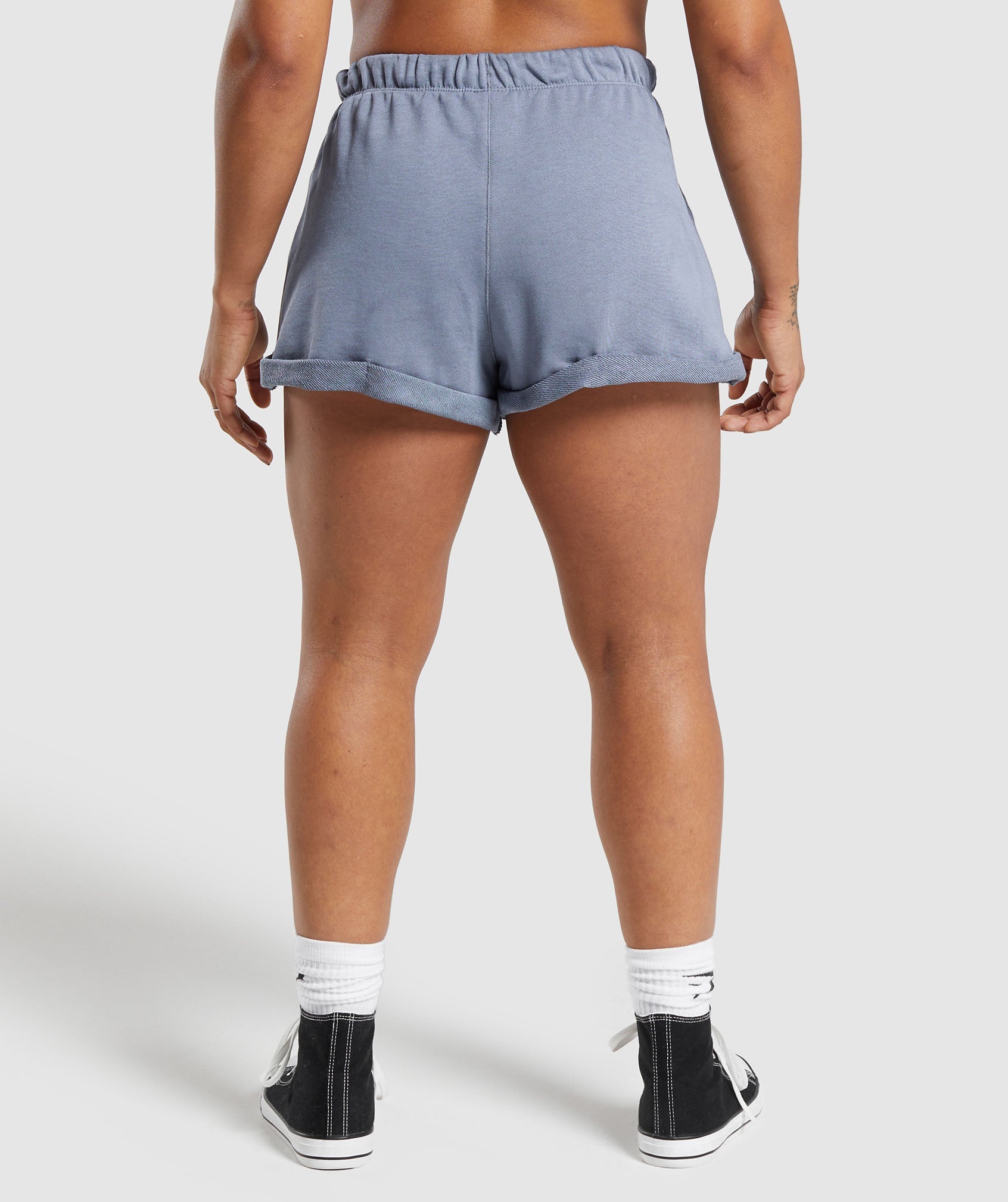 Lifting Loose Shorts Iron Blue