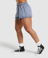 Lifting Loose Shorts Iron Blue
