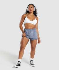 Lifting Loose Shorts Iron Blue