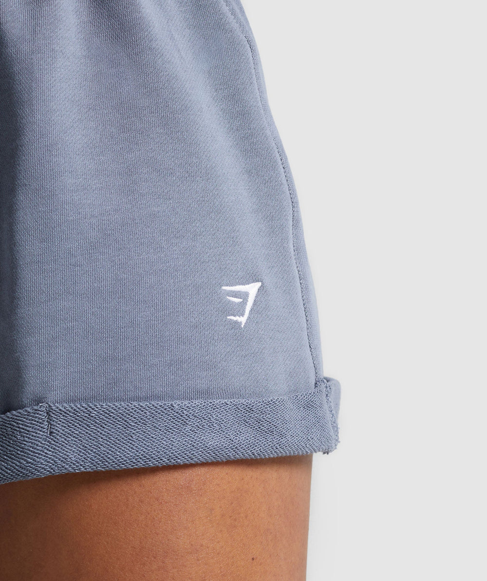 Lifting Loose Shorts Iron Blue