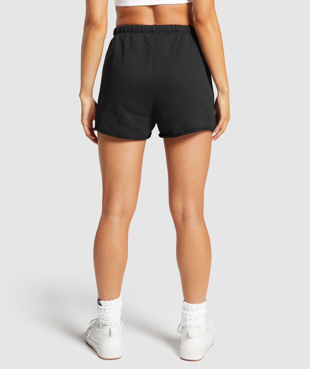 Loopback Sweat Shorts Black
