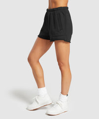 Loopback Sweat Shorts Black