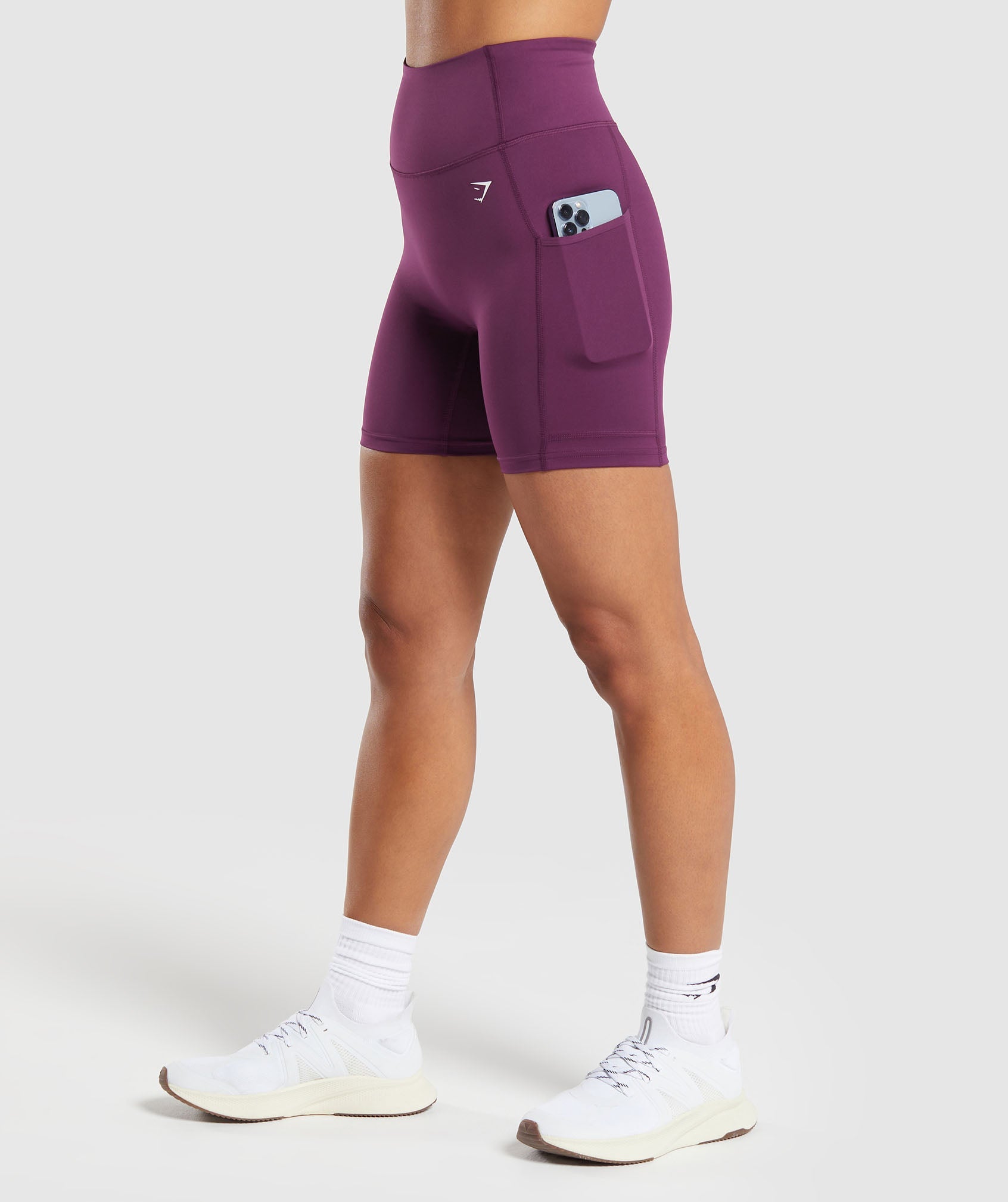 Pocket Shorts Magenta Purple