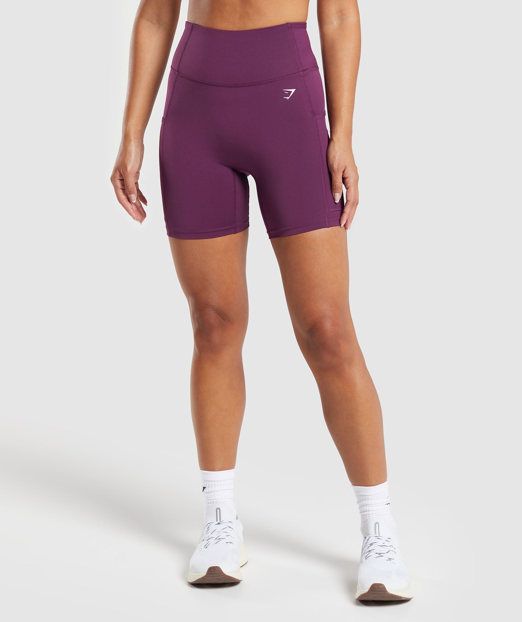 Pocket Shorts Magenta Purple