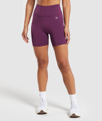 Pocket Shorts Magenta Purple