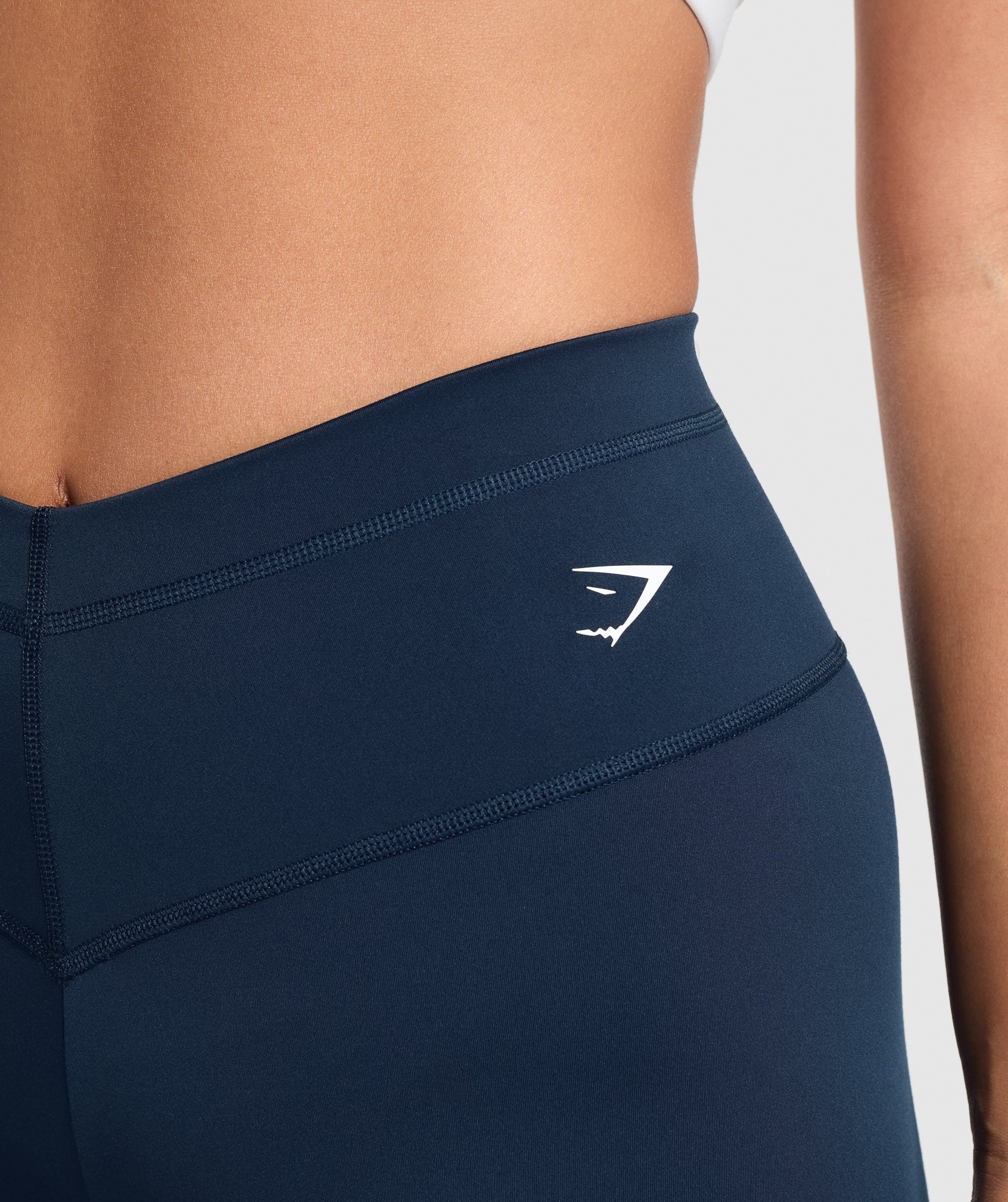 Everyday Front V Waistband Shorts Navy