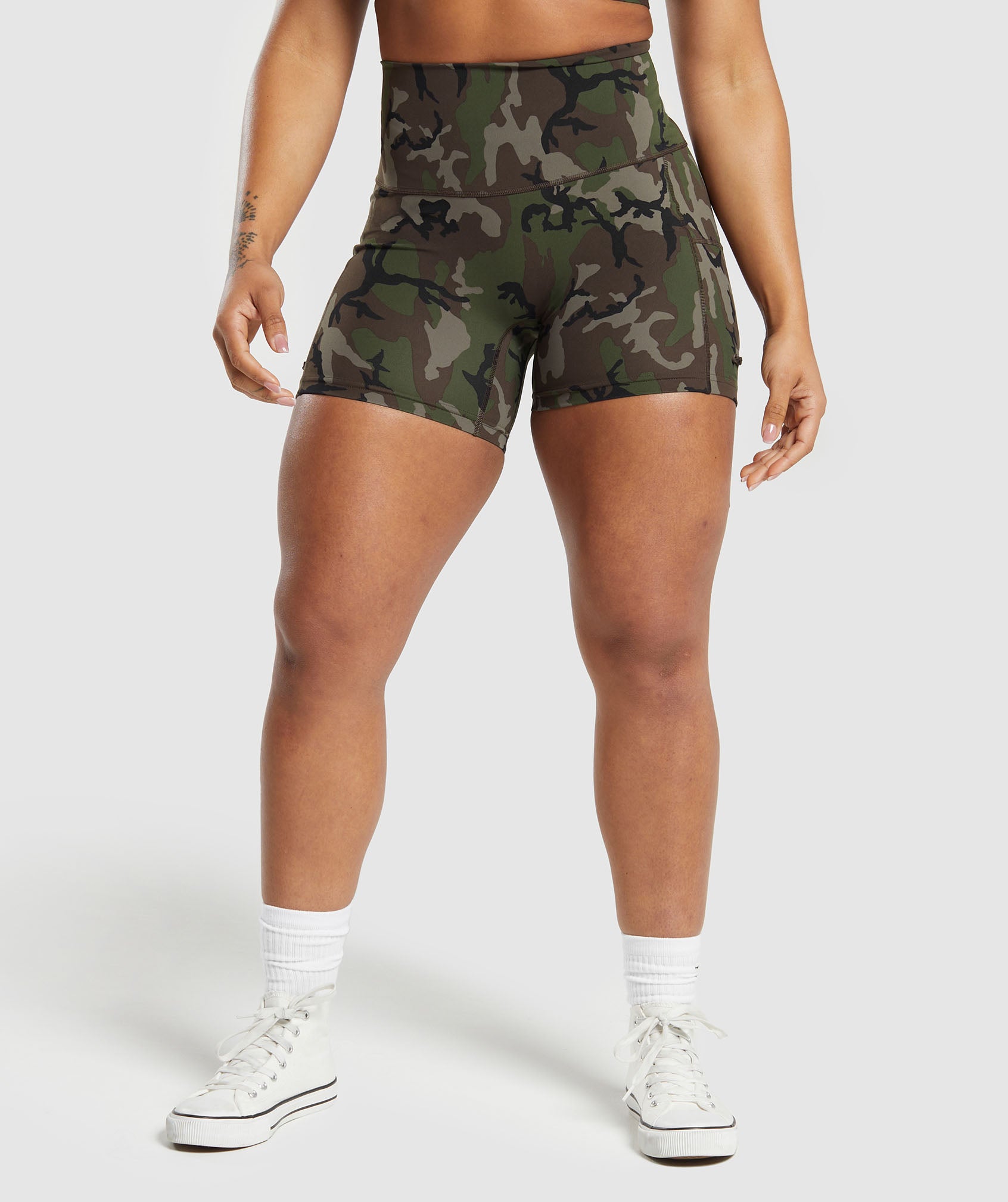 Legacy Printed Shorts Archive Brown
