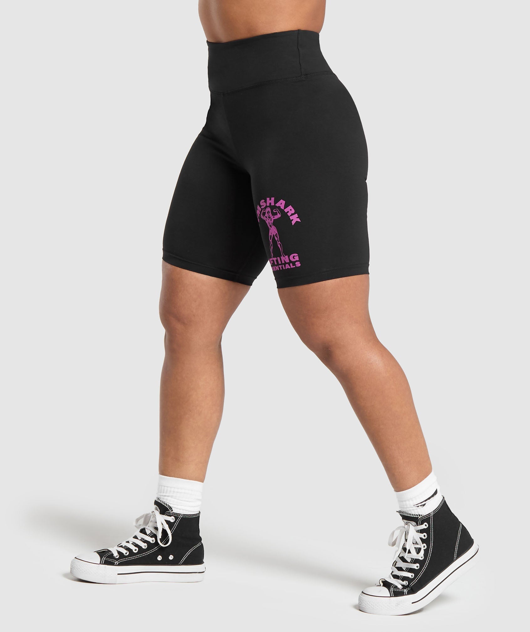 Strong Women Shorts Black