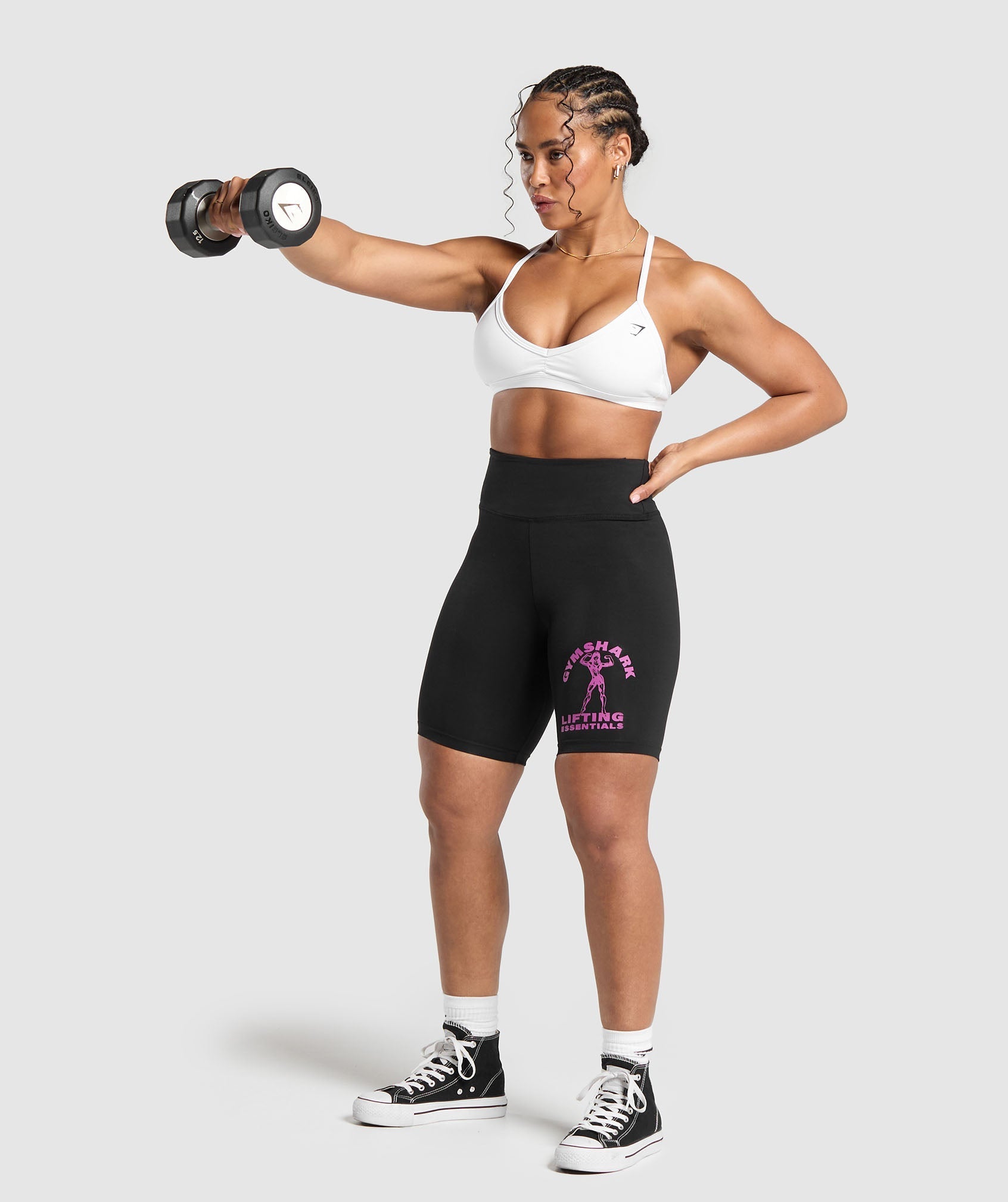 Strong Women Shorts Black