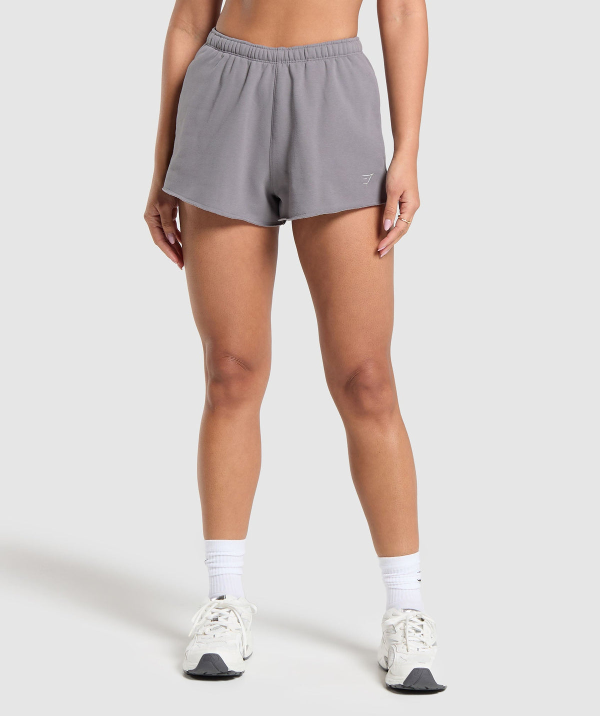 Fleece Shorts Medium Grey