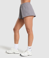 Fleece Shorts Medium Grey