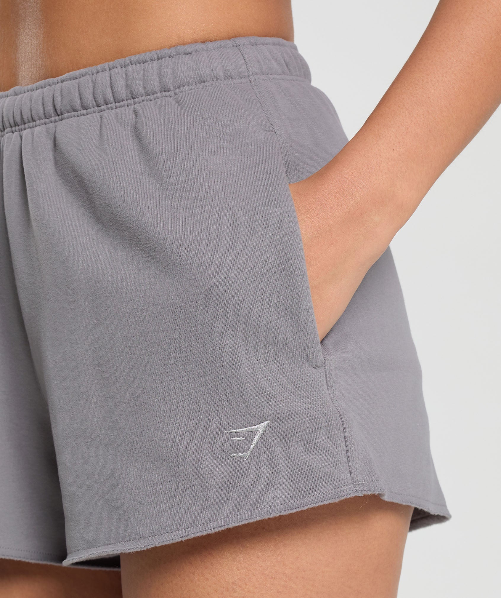 Fleece Shorts Medium Grey