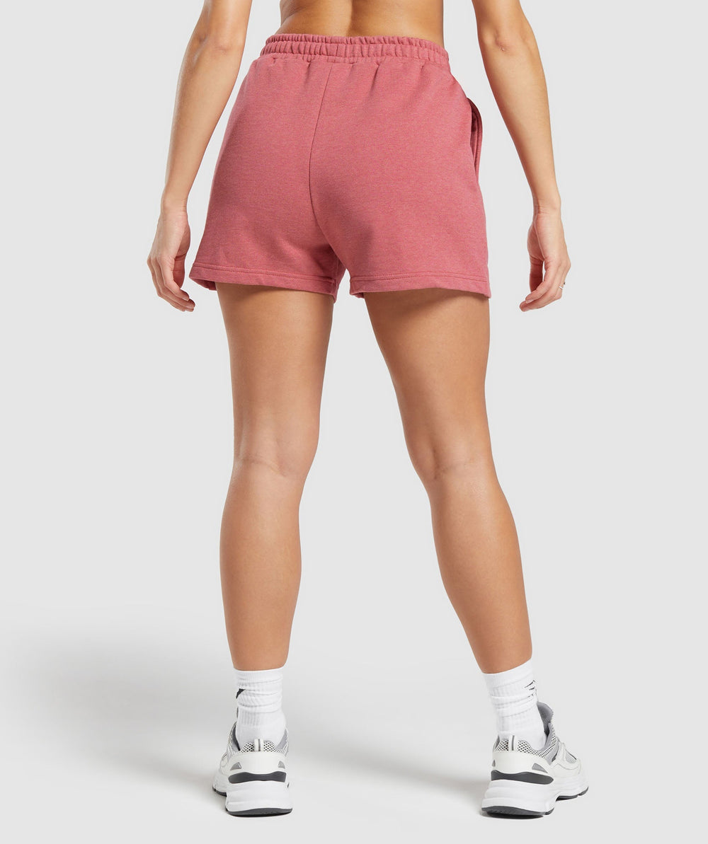 Rest Day Sweat Shorts Heritage Pink Marl