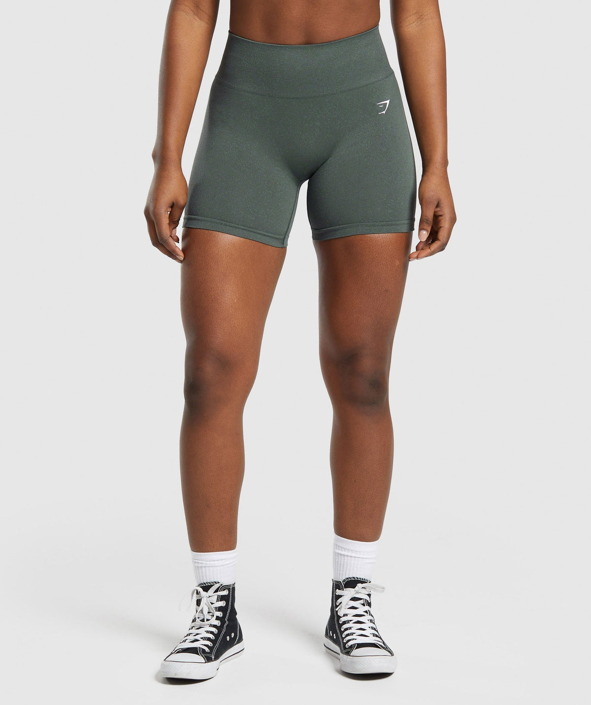 Adapt Fleck Seamless Shorts Slate Teal/Cargo Teal