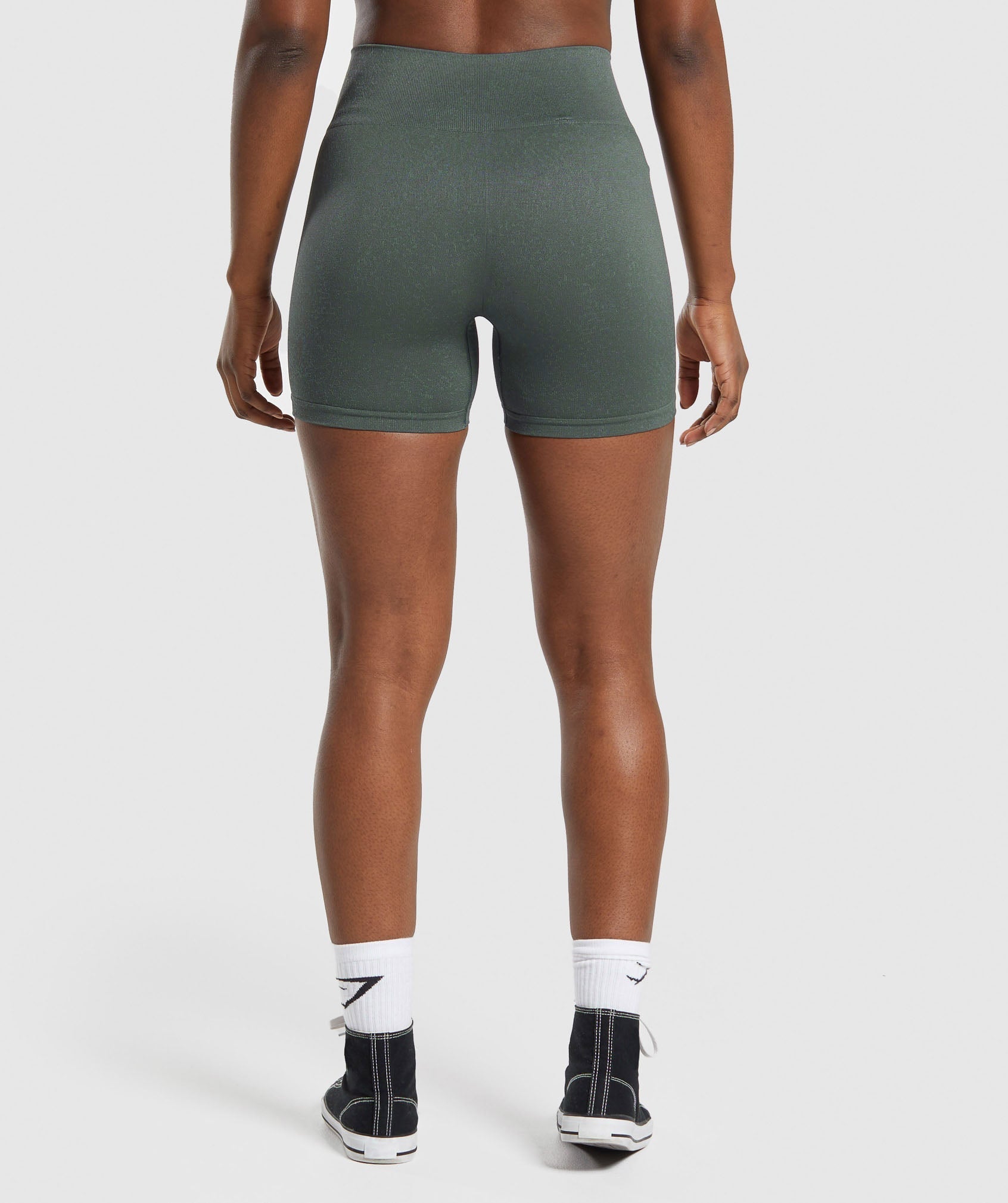 Adapt Fleck Seamless Shorts Slate Teal/Cargo Teal
