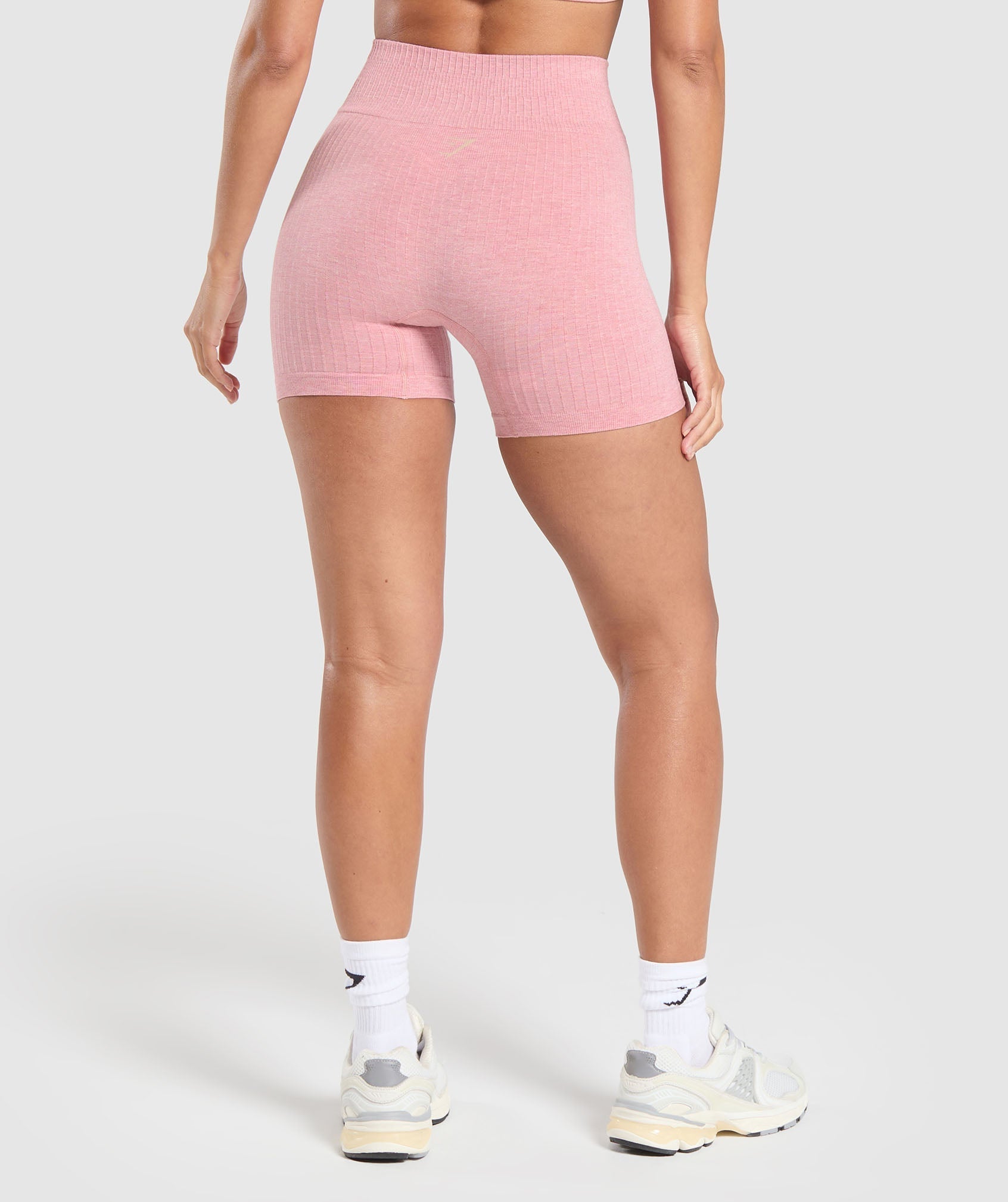 Luxe Seamless Shorts Cosy Pink Marl