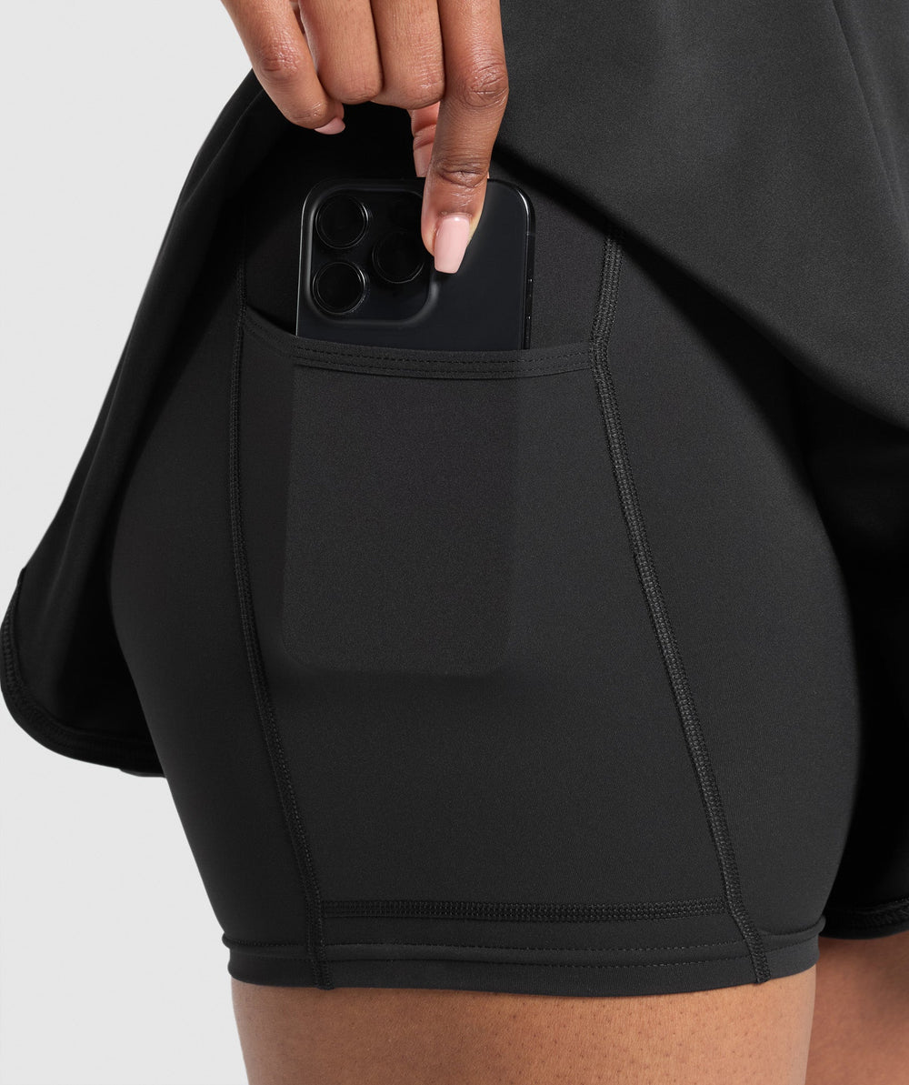 Running Skort Black