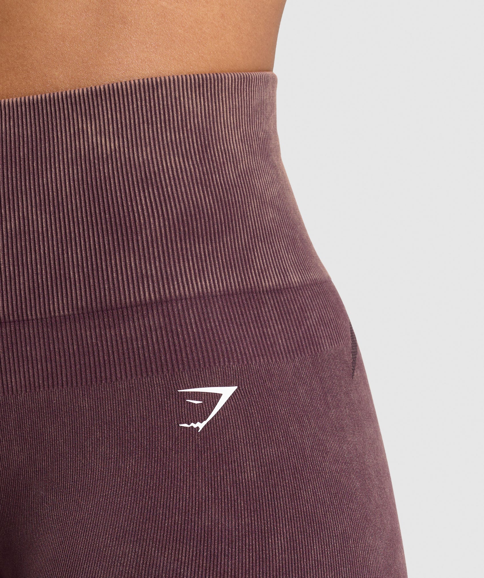 Gains Seamless Washed Shorts Depth Purple