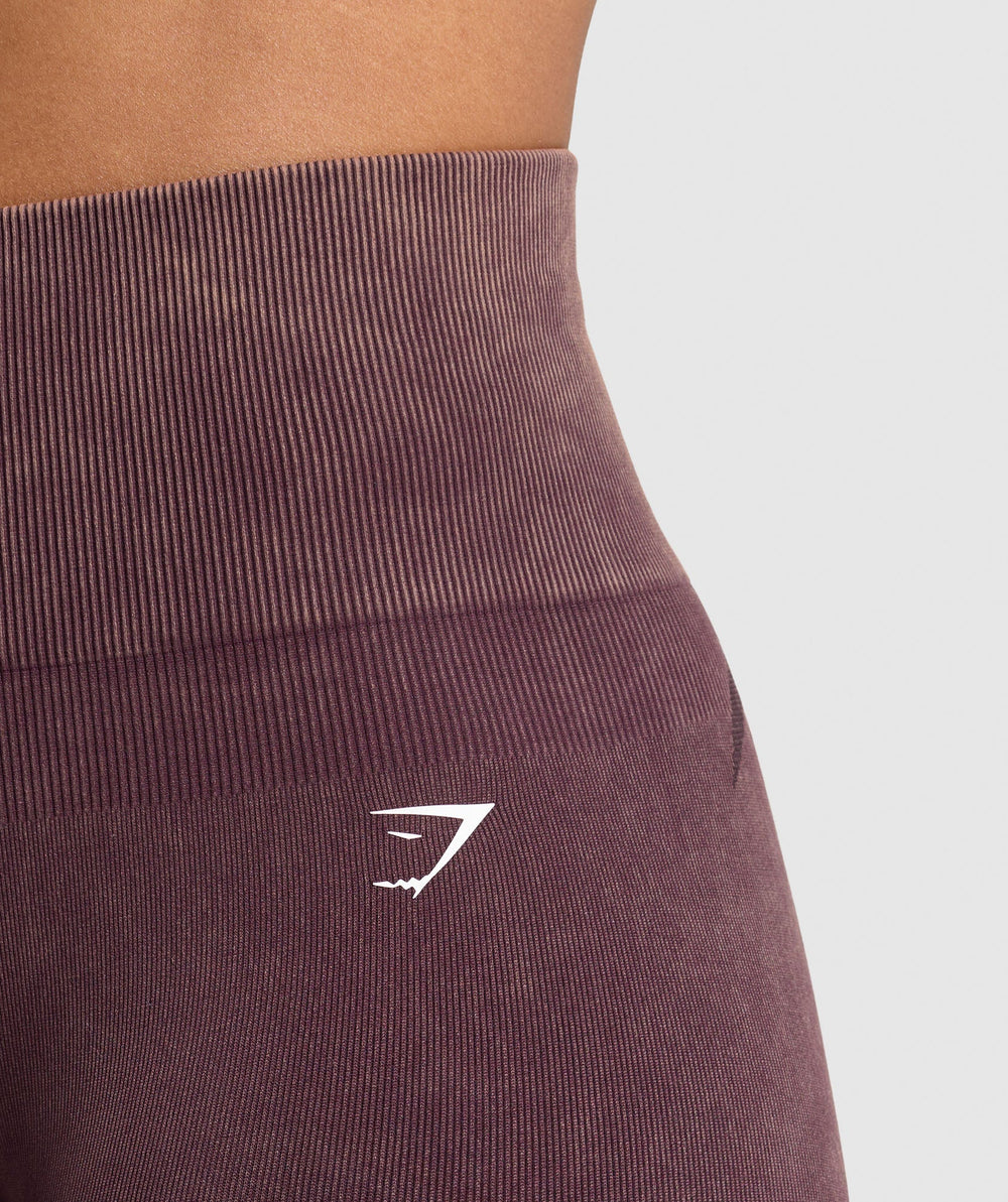 Gains Seamless Washed Shorts Depth Purple