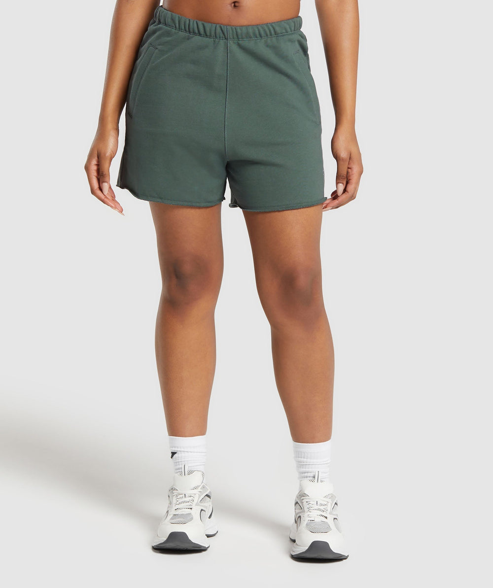 Tattoo Shorts Slate Teal