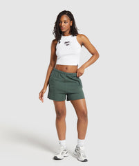 Tattoo Shorts Slate Teal