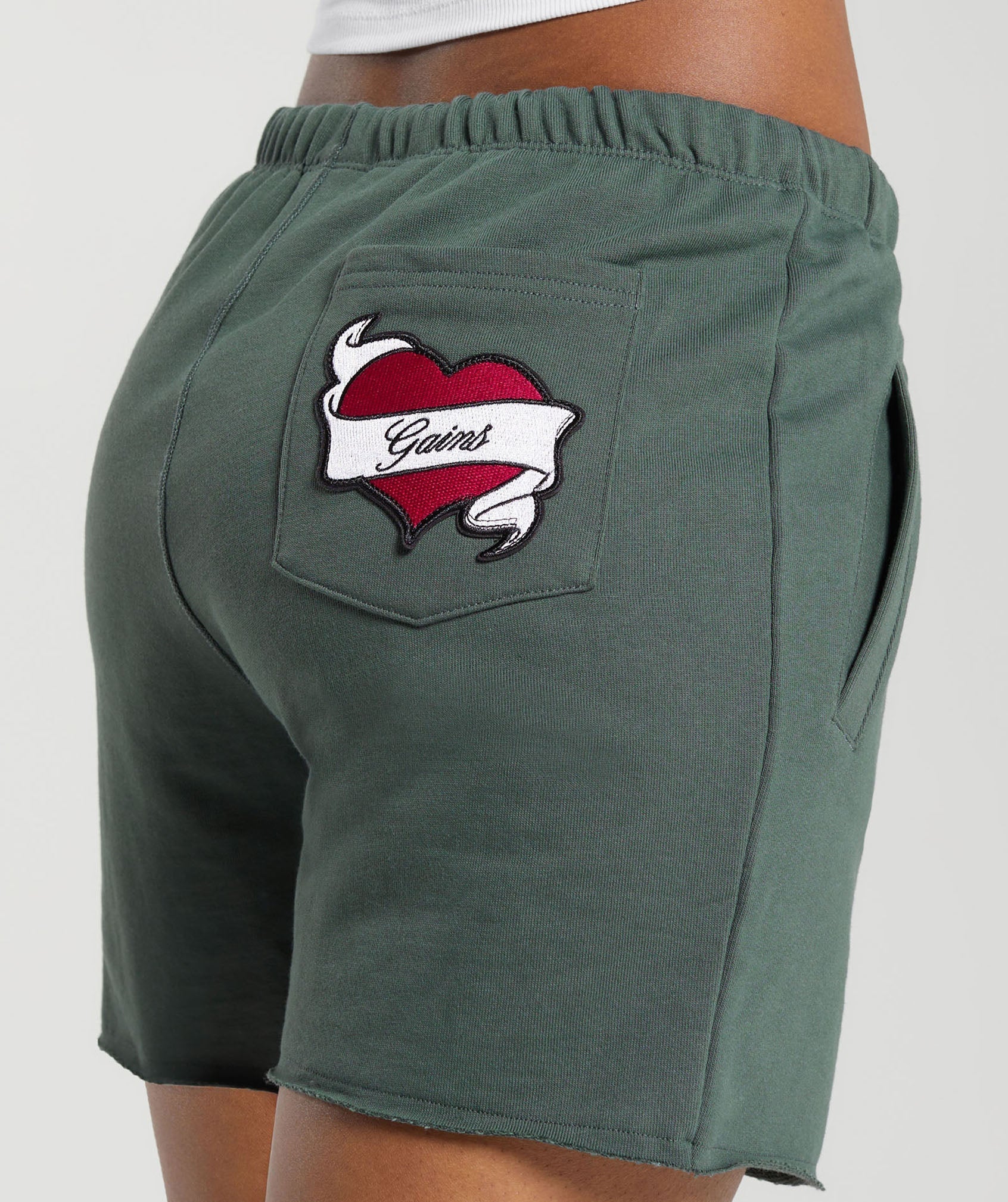 Tattoo Shorts Slate Teal