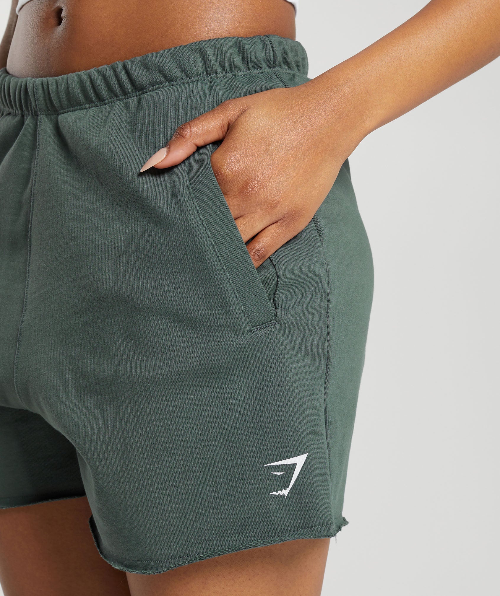 Tattoo Shorts Slate Teal