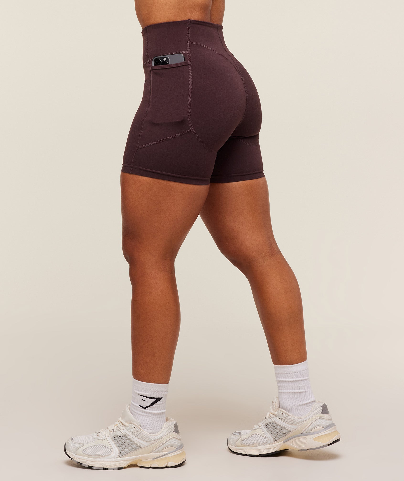 Lifting Pocket Shorts Cherry Purple