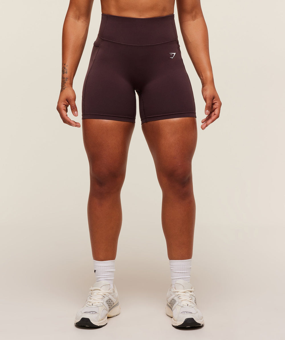 Lifting Pocket Shorts Cherry Purple
