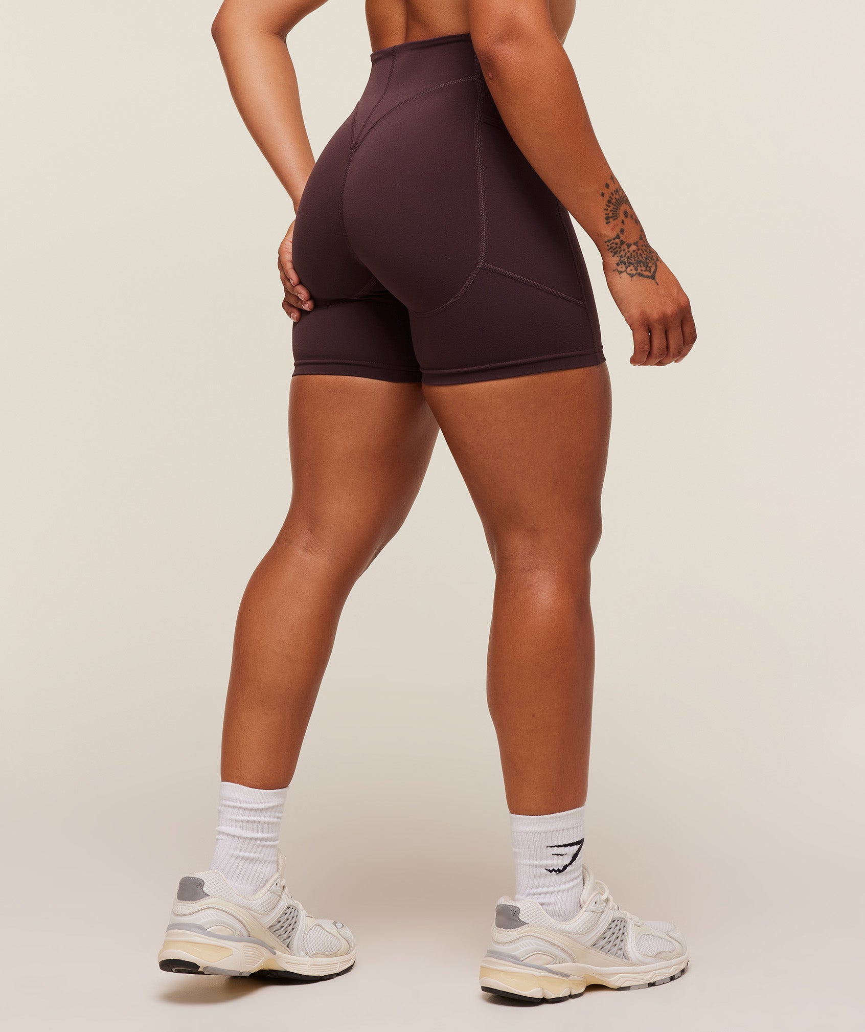 Lifting Pocket Shorts Cherry Purple