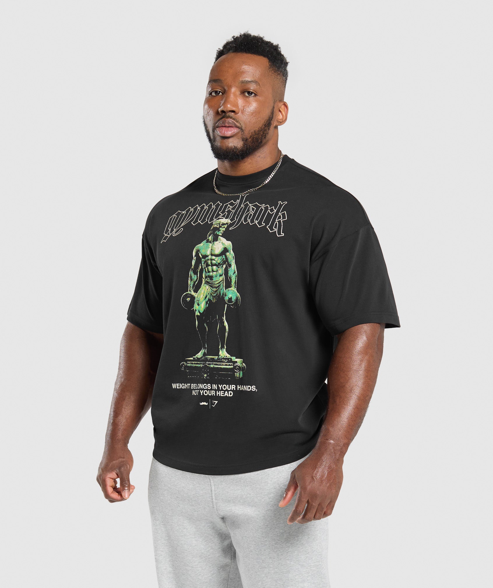 Movember Graphic T-Shirt Black