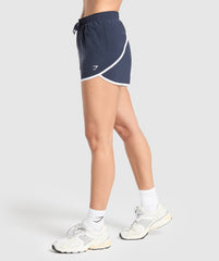 Training Contrast Loose Shorts 2.5" Heavy Blue