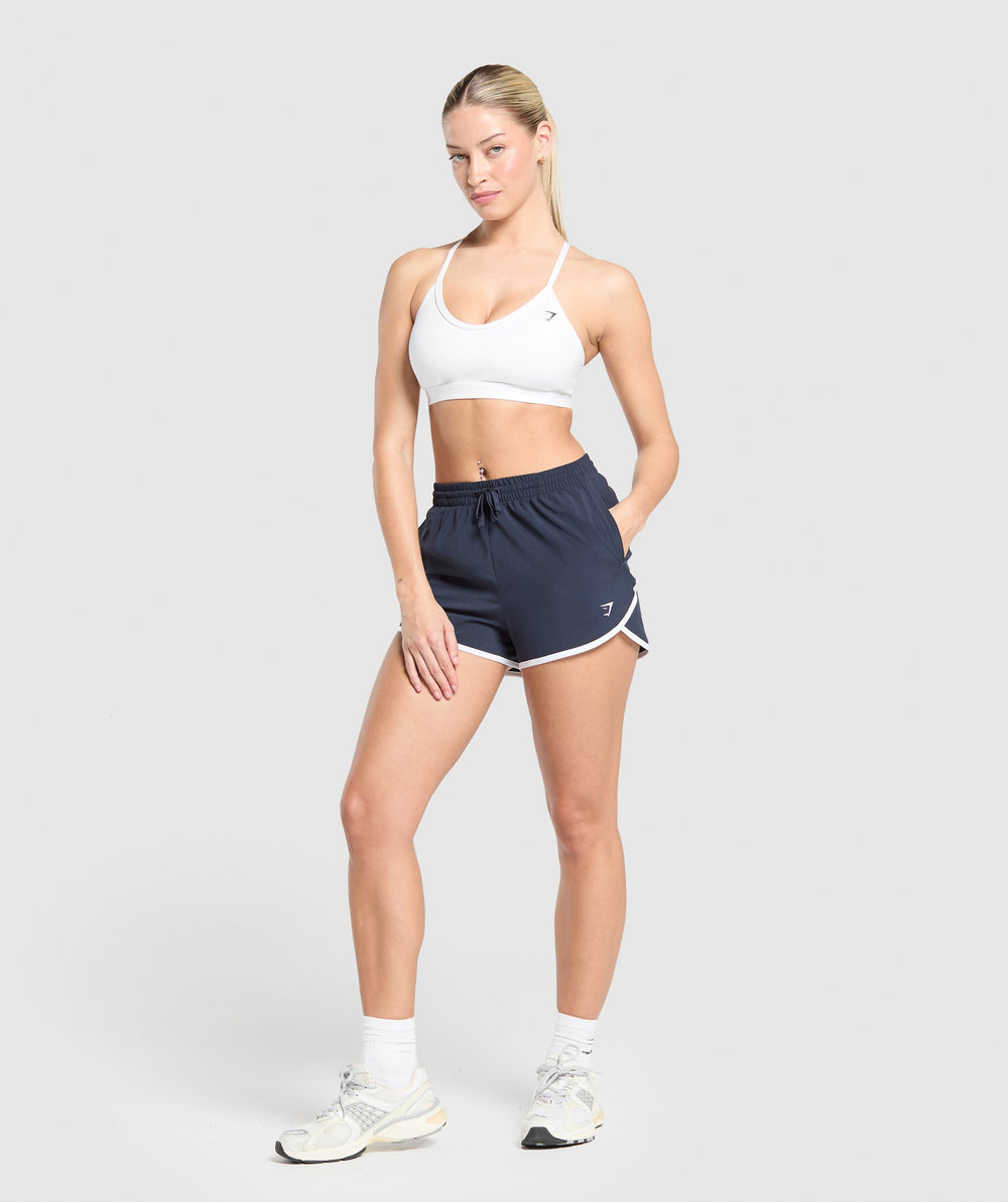 Training Contrast Loose Shorts 2.5" Heavy Blue