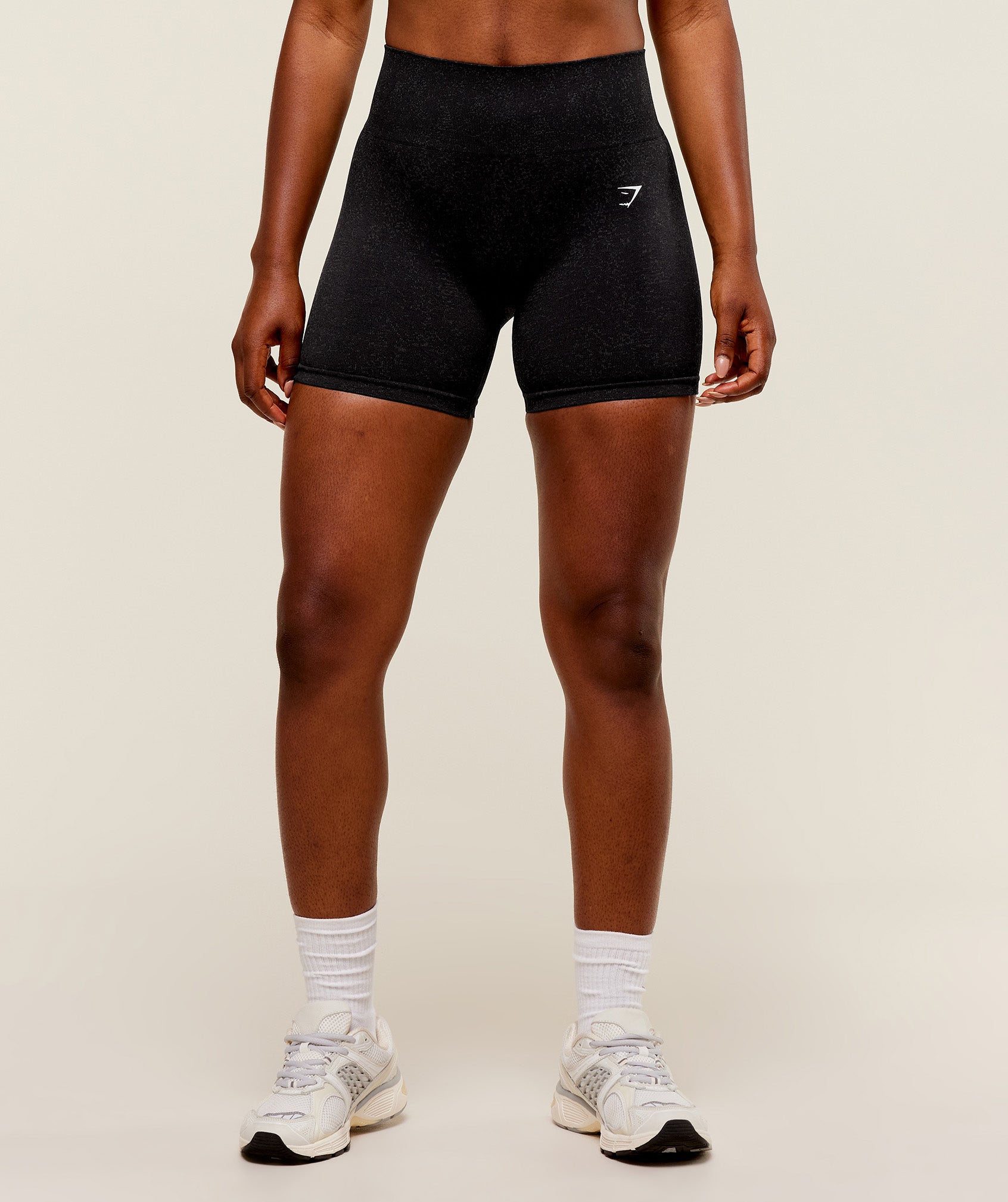Adapt Fleck Seamless Shorts Black/Smokey Grey
