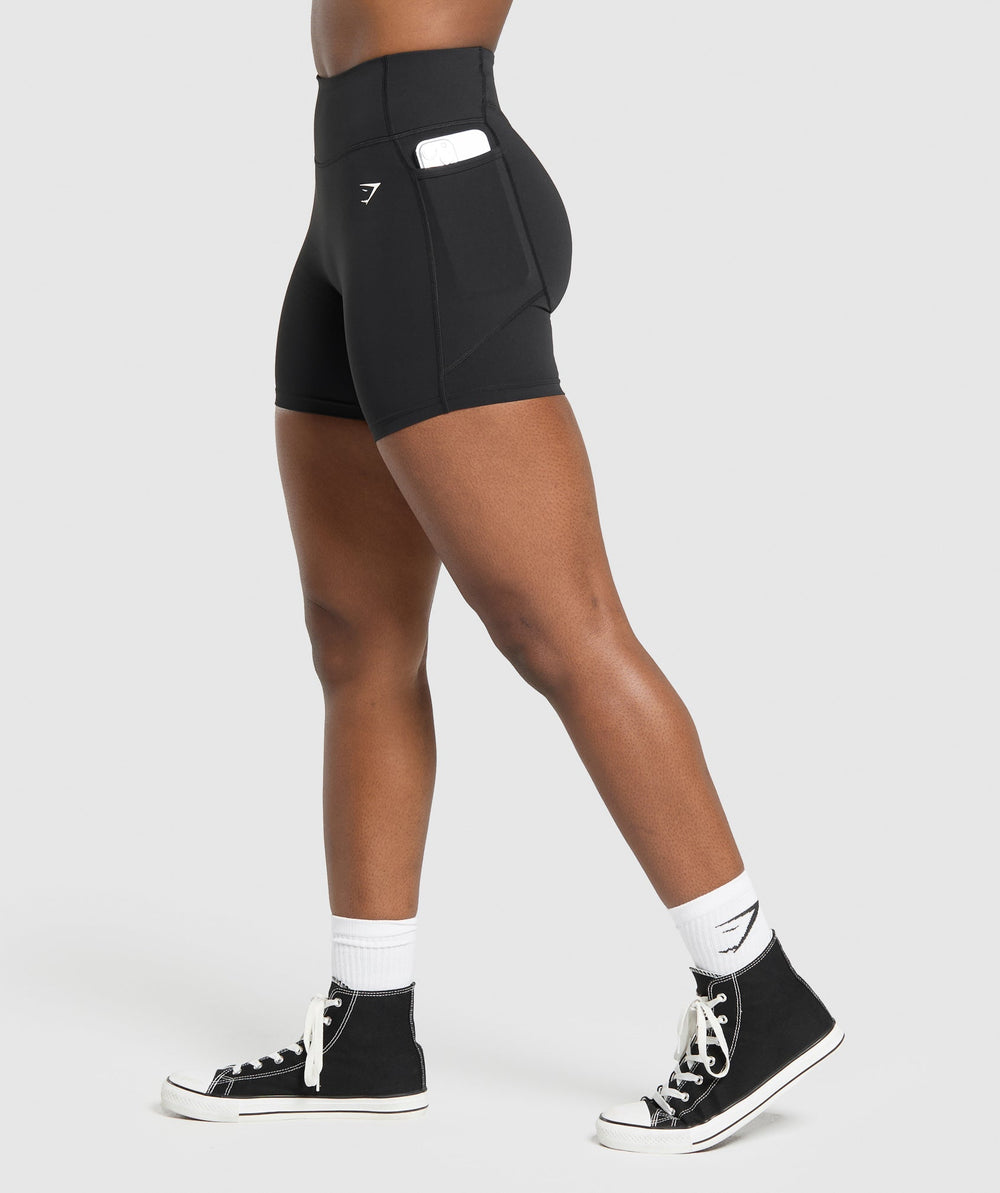 Lifting Pocket Shorts Black