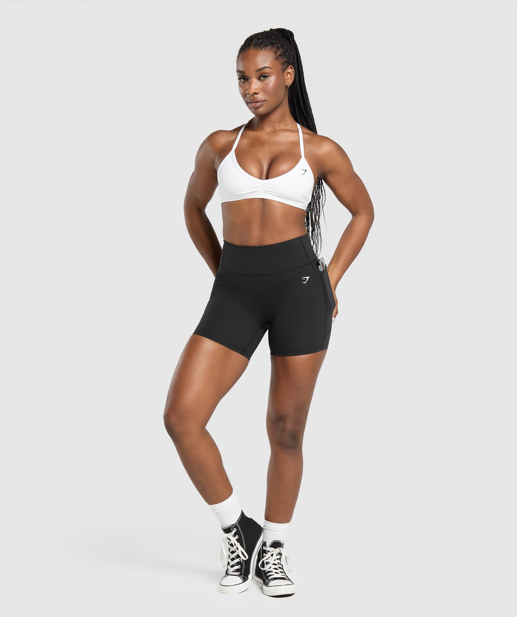 Lifting Pocket Shorts Black