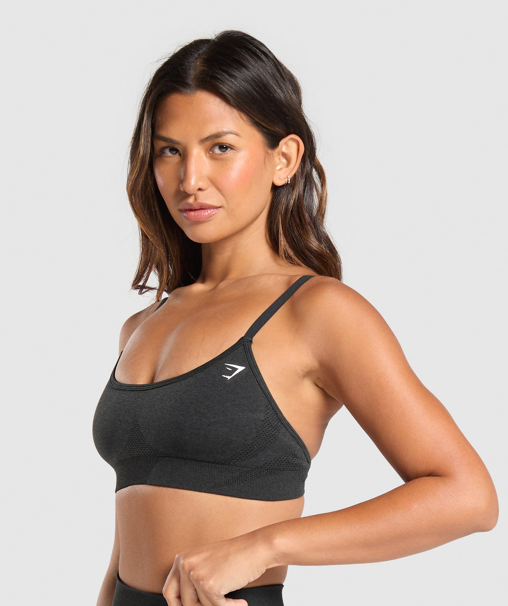 Vital Sports Bra Black Marl