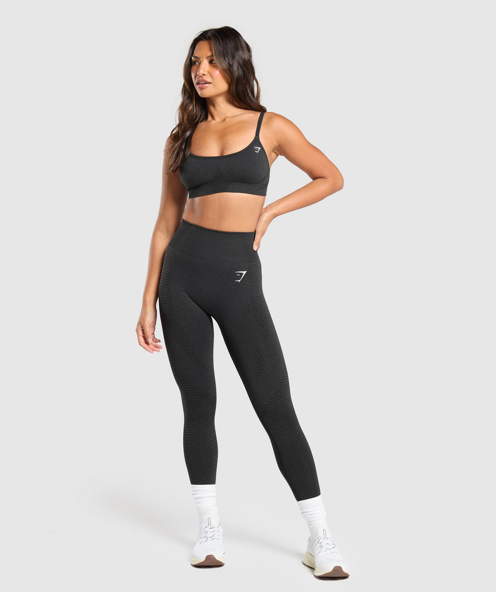 Vital Sports Bra Black Marl