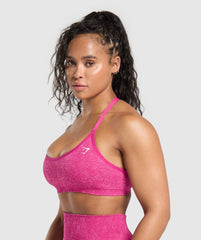 Adapt Fleck T-Back Bra Winning Pink/Sour Pink