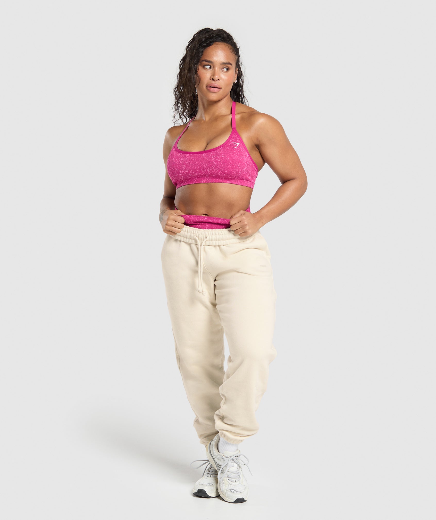 Adapt Fleck T-Back Bra Winning Pink/Sour Pink