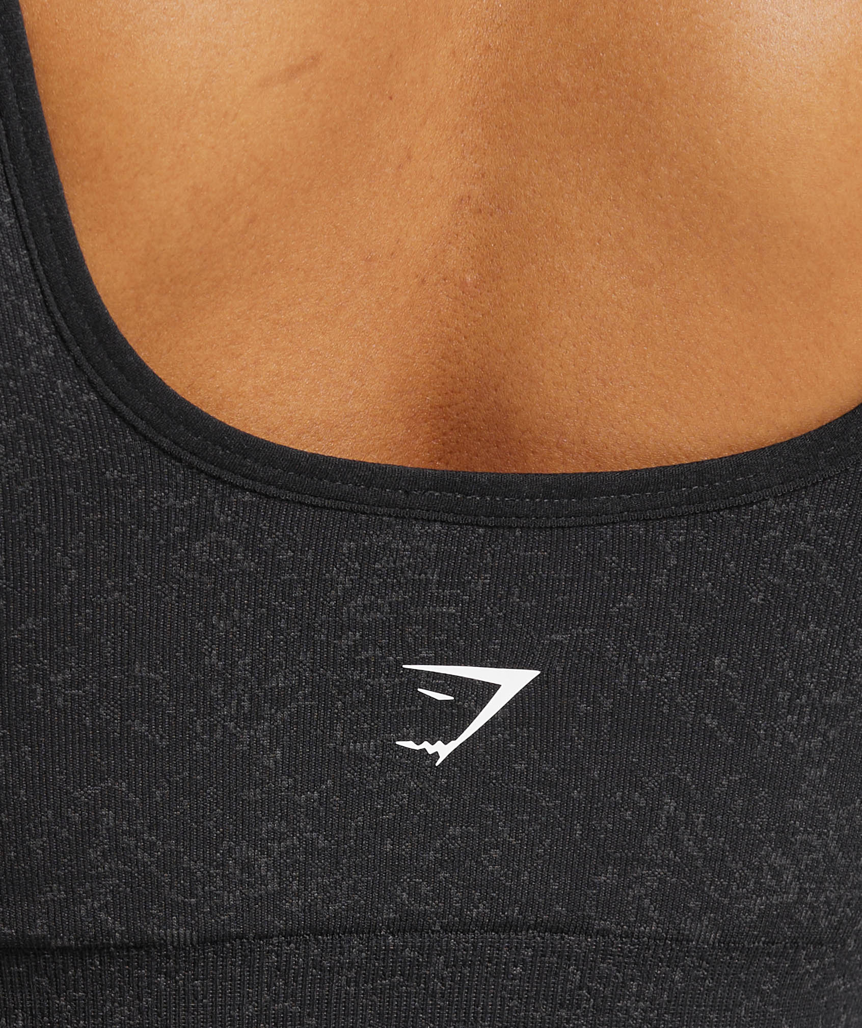 Adapt Fleck Sports Bra Black/Smokey Grey