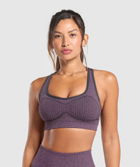 Sport Seamless Sports Bra Magenta Purple/Dolly Pink